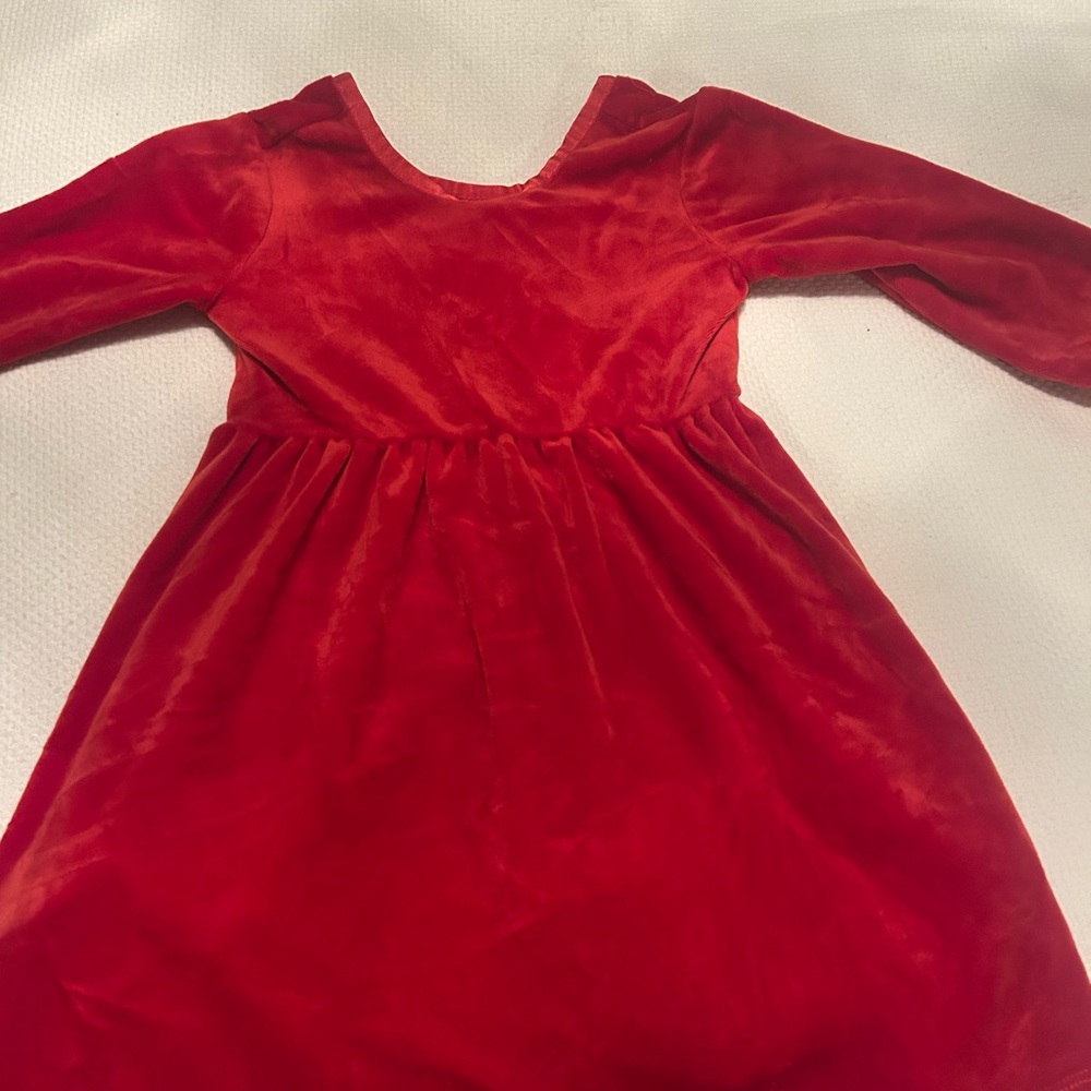 Red Velvet Dress
